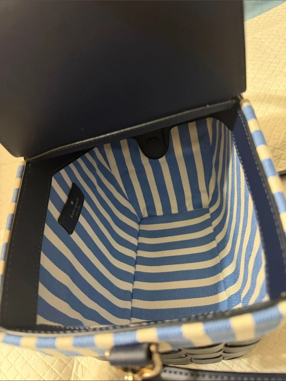 Kate spade butterfly picnic basket purse